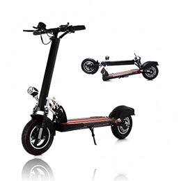 SISTOUSEN Electric Scooter SISTOUSEN Folding Electric Scooter, 10-Inch Adult Upgraded Portable Scooter, 350W Motor Maximum Speed 50KM / H Maximum Load 120Kg Long-Distance Battery, 36V15.6A
