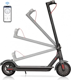 Skran Electric Scooter Skran 350W Adult Electric Scooter / 30KM Fast Top Speed / Smart Phone Connect / 10.4AH Long Life Battery / for Adults and Teenagers Electric Scooter, 21.7 Miles or 35km Long Range.