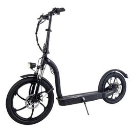SMARTGYRO Electric Scooter SMARTGYRO Lobo – Urban Electric Scooter with 350 W 36 V Motor (Rated Power), 12, 000 mAh Battery with 45 Km Runtime, Front and Rear Suspension, 20 and 16 Inch Pneumatic Wheels