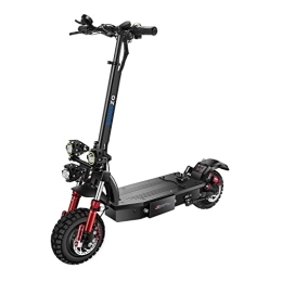 SONGZO Scooter SONGZO Electric Scooter Adult Dual Drive 11 Inch Off-road Vacuum Tire Dual Disc Brake Folding Scooter with 60V 30 AH Lithium Battery