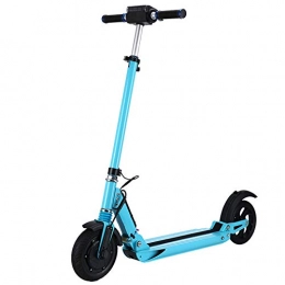 SSCYHT Scooter SSCYHT Electric Scooter, Portable And Folding, 8" Tires, Up To 18.6 MPH, 18.6 Miles Long Range Battery, Adults Electric Scooter for Commutes And Trips, Blue