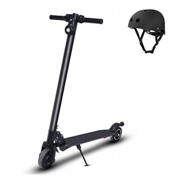 SSCYHT Scooter SSCYHT Electric Scooter with Helmet, Max Speed Up To 15.5 Mph, 6 Inch Tires, 300W Motor, Lightweight And Foldable Frame, for Work Commute, 4.4Ah