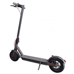 SXT Electric Scooter SXT Foldable Electric Scooter, Aluminum Alloy Lightweight Portable Electric Bicycle, Adult 350W Motor, 8.5 Inch Tires, 15~35Km Driving Range, Black