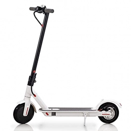 T4 Adult Electric Scooter with 8.5 Inch Solid Rubber Tyres and Aluminium Alloy Frame, App Connection (up to 25 km/h, 30 km Mileage), Foldable Mobility Scooter for Travel and Commuting