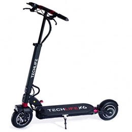 TECHLIFE X6, foldable electric scooter, 40km range, for commute and travel, 600W engine