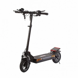 TONG Electric Scooter TONG Adult Electric Scooters, Foldable Electric Scooters, 10-Inch Off-Road Pneumatic Tires, 500w Motor, 48v 10.4ah, Top Speed 45km / H, Battery Life up To 35-45km