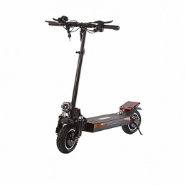 TONG Scooter TONG Electric Scooter, 10-Inch Pneumatic Off-Road Tires, 500w Motor (×2), 48v 17.5ah, Top Speed 45km / H, Battery Life Up To 60～70km, Suitable for Adult and Young Foldable Off-Road Electric Scooter