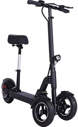 TONGS Scooter TONGS Electric Bike Electric Scooter 3-Round Folding Battery Car Mini Portable Pedal Bicycle Environmentally Friendly / Black / 100km