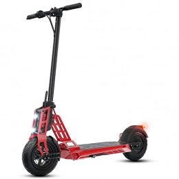 urbetter Electric Scooter urbetter Electric Scooter Adults, E Scooter 30-40km Long Range Scooter 10 Inches Tire Electric Scooter E Scooter 36V 13Ah Electric Scooters (red)