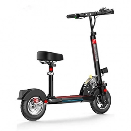 Vests Electric Scooter,48V500W10 Inch Folding Ultra-light Transportation Triple Shock Absorption Portable Small Three-speed Adjustment Folding E-Scooter