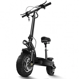 Vests Scooter Vests Folding E-Scooter 48V10 Inch Dual-drive Off-road Foldable Portable Ultra-light High-power Lithium Battery Front and Rear Disc Brakes Portable Electric Scooter
