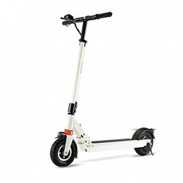 WEIJINGRIHUA Electric Scooter WEIJINGRIHUA Electric Scooter For Adult, Town And City Commuter With Lightweight Folding Frame (Color : White)