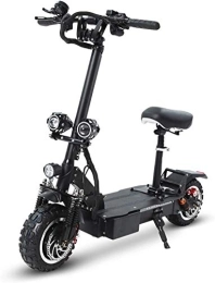 WJSW Scooter WJSW Electric Scooter 3200W Dual Motor 11 inch Vacuum Tires Double Disc Brake Folding Scooter with 60V 26 AH Lithium Battery