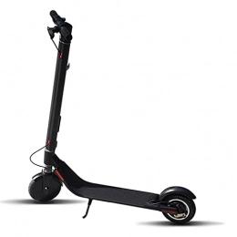 WOGQX Scooter WOGQX 8-Inch Electric Scooter, 250W Motor Top Speed Is 25Km / H, Electronic Brake + Mechanical Brake, 20Km Max Mileage, Lightweight & Foldable Adults Scooter for Commuter And Summer Travel, Black, S2