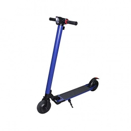 WSZDKA-WOMENBELT Electric Scooter WSZDKA-WOMENBELT Escooter Electric Scooter E Folding Mobility Scooter 6.5 Inch Solid Tires 18km Range Max Speed 25km / h 250W Motor LCD Display Screen Suitable for Women and Teenagers (blue)