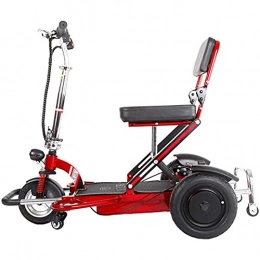 WXDP Electric Scooter WXDP Self-propelled Scooter additionally on wheels 3 with accessory package, collapsible electric tricycle for the elderly outdoors lithium battery for recreational vehicles