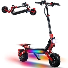 TODIMART Scooter X3 Electric Scooter with Dual Drive, 11" All-Terrain Tyres, Batteries 48V21Ah, Range up to 30Miles, Load up to 120kg Electric Scooter