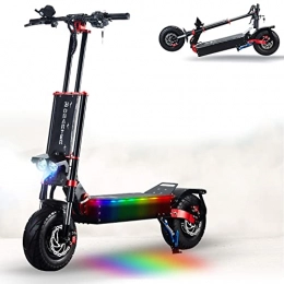 TODIMART Electric Scooter X5 Electric Scooter with Dual Drive, 13" All-Terrain Tyres, Batteries 60V30Ah, Range up to 44 Miles, Dual Shock Absorption