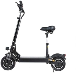 XBSLJ Scooter XBSLJ Electric Scooter, Electric Scooters Folding with LED Light and HD Display with Seat 2000W Double Motor Lithium Battery 52V 23.6Ah Adults Teens