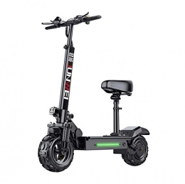 XCBY Electric Scooter XCBY Electric Scooter For Adults - Portable Folding E-Scooter, 3 Speed Modes Up To 60km / H, 11 Inch off-Road Fat Tire / 500W Motor / Maximum Load 180kg / LCD Display Screen