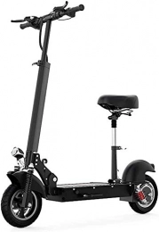XINHUI Scooter XINHUI Electric Scooter Adults with Detachable Seat, 20Ah Long-Range Battery, 1000W Motor Up To 45Km / H, Foldable And Portable E-Scooter with Anti-Theft Function
