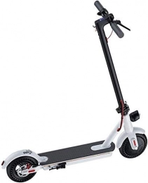 XINHUI Electric Scooter XINHUI Electric Scooter, IP54 / 300W Height-Adjustable Electric Scooter, Wheel Bearing Adult Mobility Electric Scooter, White