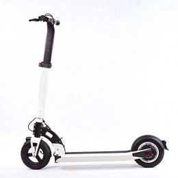 XINHUI Electric Scooter XINHUI Electric Scooters, 36V10.4AH18650 Battery, Top Speed 35KM / H, 350W Toothless Brushless Motor Front Rear Double Drum Brake Design Adult Scooters, White