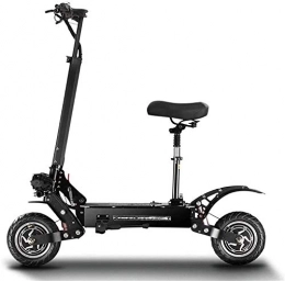 XINHUI Scooter XINHUI Folding Electric Scooters for Adults, 5400W Dual Drive High-Speed Off-Road High Power, C-Type Front Fork Hydraulic Shock Absorber