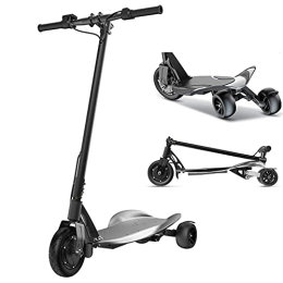 XJZKA Scooter XJZKA Lightweight Folding Electric Scooter Adult 350W Motor Max To 25KM Running Distance, with LCD Display And Super Shockproof 8 Inches Tire