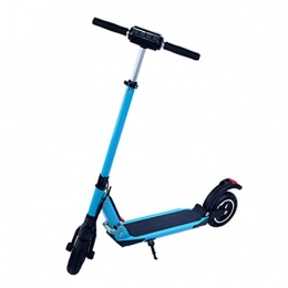 XXXD Electric Scooter XXXD Adult Foldable Scooter, City Campus Scooter Tool Two-wheel Scooter Student and Child Electric Commuter Scooter Easy To Carry blue