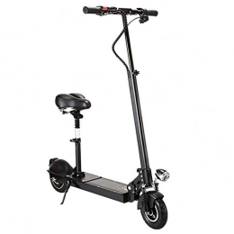 XYDDC Electric Scooter XYDDC Foldable Electric Scooter 250W High Power E-Scooter - Up To 21.7 MPH 8 Inch Solid Explosion-Proof Tires - Adult Electric Scooter, Black, 18.6miles