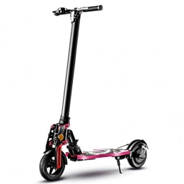 XZBYX Scooter XZBYX Electric Scooter Adult Collapsible Small Portable Lithium Battery 2 Wheel Scooter Mini Electric Car, Battery Capacity 7.8AH, Speed 25Km / H, 114 * 33.5 * 113CM