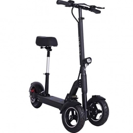 XZBYX Electric Scooter XZBYX Three-Wheeled Electric Scooter 10 Inch Adult Folding Small Car Battery Car Anti-Skid Anti-Fall Mini Scooter, One Second Folding 1200 * 350 * 1250MM