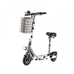 Y&XF Scooter Y&XF 350W 25MPH Electric Scooter with Dual Disk Brakes Max Driving Range Up to 40 Miles, 550lbs Max Load Weight with 36V Lithium Battery, 20KM