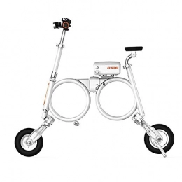 Y&XF Electric Scooter Y&XF Electric Scooter for Adult Intelligent Removable Electric Vehicle Double Disc Brake System Mini Electric Car, With Bluetooth and Theft Protection