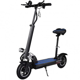 Y&XF Scooter Y&XF Electric Scooter, Ultra-Lightweight Folding Electric Scooter for Adults, 50 Miles Long-Range Battery Up to 25 MPH with LED light and Smart dashboard Commuting Scooter, Black, 50~60KM