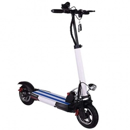 Y&XF Electric Scooter Y&XF Electric Scooter, Ultra-Lightweight Folding Electric Scooter for Adults, 50 Miles Long-Range Battery Up to 25 MPH with LED light and Smart dashboard Commuting Scooter, White, 20~30KM