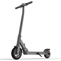 YJF Scooter YJF Electric Scooter-220W Motor foldable Scooter, 8Inch Pneumatic Tires, 3 Speed Modes up to 24km / H E-scooter, Commuter Electric Scooter for Adults