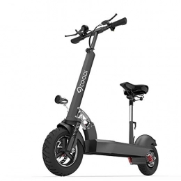 YLFGSLEP Electric Scooter YLFGSLEP Electric scooter, 12AH15AH20AH25AH large lithium battery 48V400W high power motor 10 inch portable folding scooter with LCD instrument panel, battery life 40-120KM, 80 / 100km