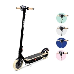Y-Volution Electric Scooter Yvolution YES Electric Scooter, Adult ecooter with 350W Motor and LED Display, Max Speed 15.5 Mph, 8.5" Solid Tires, 3 Speed Modes and Dual Braking, Folding Adult Electric Scooter (Black)