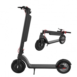 YYGG Scooter YYGG Electric Scooter Adult, X8 Upgraded Detachable Battery, Max Speed 15.5 MPH, 10-inch Dual Density Tires, Foldable and Portable Commuting Electric Scooter for Adults