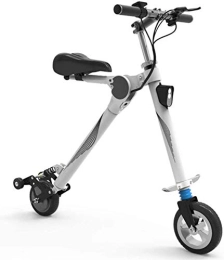 YZ-YUAN Electric Scooter YZ-YUAN Portable Aviation Aluminum Alloy Super Body Electric Scooter Adult Fast E Electric Bicycle, Portable Foldable, 36V5.2A Lithium Battery, 150KG Load, 20KM Battery Life, Shock Absorption Design