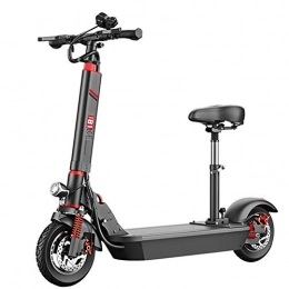 ZCPDP Electric Scooter ZCPDP 10-inch Electric Scooter with Large Capacity Lithium Battery 48V500W, 30-150km Endurance, Foldable Electric Scooter, Load 200kg (440lb)