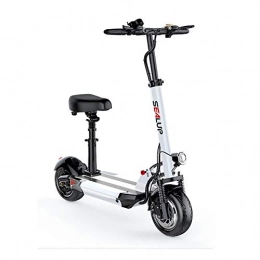 ZCPDP Electric Scooter ZCPDP Folding E Scooter for Adult 3 Speed Modes Up To 50km / h, 10-inch Off-road Tire Maximum Load 150kg, 36V / 400W Electric Scooter