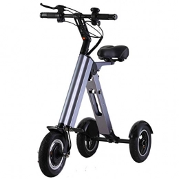 ZCPDP Electric Scooter ZCPDP Folding Electric Scooter, 10-inch Off-road Tire, 36v 250W Brushless Motor, Max Speed 30-45km / h, Foldable Scooter with Seat, Dual Disc Brake for Teenagers and Adults