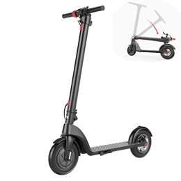 ZEDARO Electric Scooter ZEDARO Adult Electric Scooters Foldable, Detachable Lithium Battery 36V 6AH, 150 kg Max Load 25km / H With LED Light and LCD Display-Lightweight Outdoor Toy, 8.5Inch