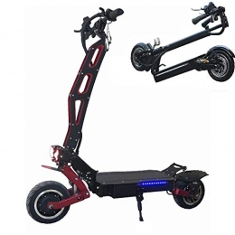 ZGYQGOO Electric Scooter, Powerful 3200W Motor, Dual Disk Brakes Max Driving Range Up to 80KM,200KG Max Load Weight,Dual Motor Drive with Easy Fold-n-Carry Design