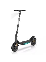 Abaseen Electric Scooter Zinc Formula E GZ1 Adult Folding Electric Scooter | 250W Motor | Max Distance of 12.4 Miles | Auto Night Running Lights | Large 9 inch Air Tires