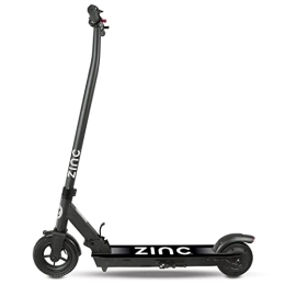 zinc Electric Scooter Zinc Unisex Kick E-scooter Folding Electric Eco Plus Scooter - Black