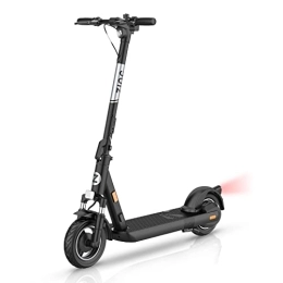 zinc Electric Scooter Zinc Velocity + Folding 500w Motor Electric Scooter 31 Miles Max Distance Black